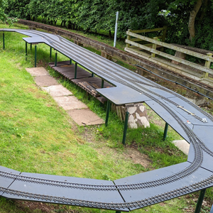 The 45 & 32mm garden railway